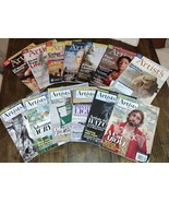 13pc Lot Artist Magazine Mixed Months &amp; Years 2022-2021-2006 &amp; 2005 - £31.59 GBP