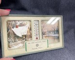 VINTAGE 1964  ADVERTISING THERMOMETER Glass Calendar 4”x7” Perryville MO... - $38.61
