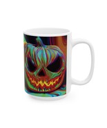 Scary Pumpkins &quot;Christopher L&quot; Ceramic Mug, (11oz, 15oz) - $16.82+