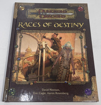 D&amp;D Races of Destiny (2004, Hardcover Book, d20 System) Dungeons &amp; Dragons - £19.59 GBP