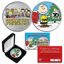 2020 Peanuts Charlie Brown 70th Anniv 1 Oz .999 Silver Coin Ltd Of 70 Christmas - £73.99 GBP