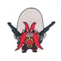 Looney Tunes Yosemite Sam Figure with Six-Guns Embroidered Patch NEW UNUSED - £6.15 GBP
