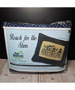 Pine Mountain Designs REACH FOR THE STARS #991 Cross Stitch Pillow Kit N... - $31.69 CAD