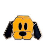 Pluto Disney Pin: Origami Face - $242.49 MXN