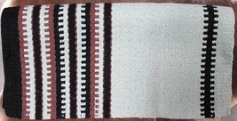 34x36 Horse Wool Western Show Trail SADDLE BLANKET Rodeo Pad Rug  36S160 - £32.43 GBP