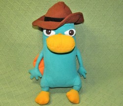 15&quot; Perry Platypus Phineas &amp; Ferb Plush Stuffed Animal Doll Character Toy Disney - £9.04 GBP