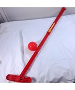 Milton Bradley Gator Golf Game Red Golf club &amp; ball ONLY part 1998 Vintage - €20,67 EUR