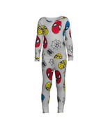 Marvel Boys Spiderman Long Sleeve All Over Print 2-Piece Pajama Sleep Se... - £13.95 GBP