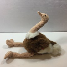 Ty Beanie Buddies Collection Ostrich Plush Stuffed Animal Retired W/O Tag - £15.74 GBP