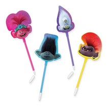 Trolls World Tour Topper Pens Birthday Party Favor Supplies 8 Per Packag... - $111.15 MXN