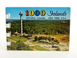 1000 Islands Canada/New York Souvenir Postcard Book, 10 Full Color Photos CRD-01 - £7.66 GBP