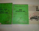 1991 1992 Isuzu Stylet Atelier Électrique Dépannage Service Manuel 3V Set - $34.95