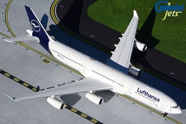 Lufthansa Airbus A340-300 D-AIFD GeminiJets G2DLH817 Scale 1:200 RARE - $255.95