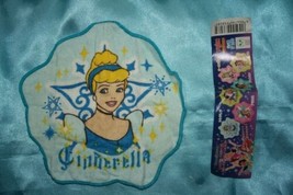 Yujin Disney Princess Characters World Face Towel Wash Cloth Cinderella - £27.51 GBP