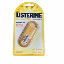 Listerine Pocketmist FRESH CITRUS Oral Care Mist Bad Breath Over 140 Mists - $26.72