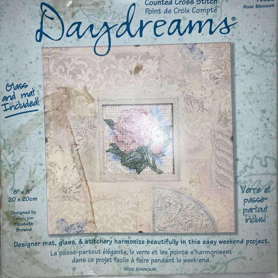 DIMENSIONS DAYDREAMS CROSS STITCH KIT Rose Blossom  72823-New In Package! - £13.20 GBP