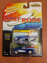 Johnny Lightning Surf Rods 1958 Chevrolet Corvette Convertible - £7.72 GBP