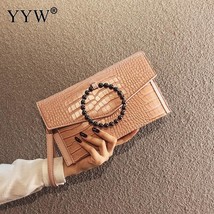 Pu Leather Envelope Handbag Clutch Women Vintage Purse Wallets Female Ladies Han - £80.65 GBP