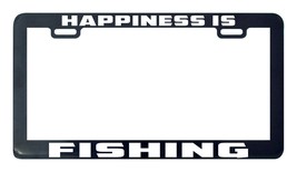 Happiness is Fishing license plate frame holder 1 - £5.46 GBP
