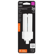 Feit Electric BPPLT26E827LED LED Light Bulb PL GX24Q-3 4-Pin Soft White 26W - $318.81 MXN