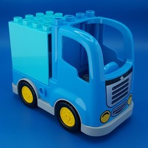 Duplo Lego 45007 Large Farm Replacement Semi Truck Blue Construction Veh... - £5.54 GBP