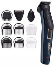 Babyliss MT728E Multifunction Trimmer 10in1 Carbon Hair Clipper Beard Nose Foil  - £91.15 GBP