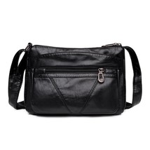 Annmouler Vintage Women Handbag Purse Pu Leather Shoulder Bag Pockets Crossbody  - £34.25 GBP