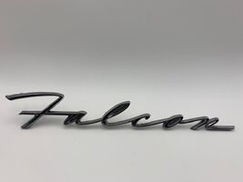 Ford Falcon Car Emblem Metal Badge Vintage Original 1960's OEM Emblem - $21.50