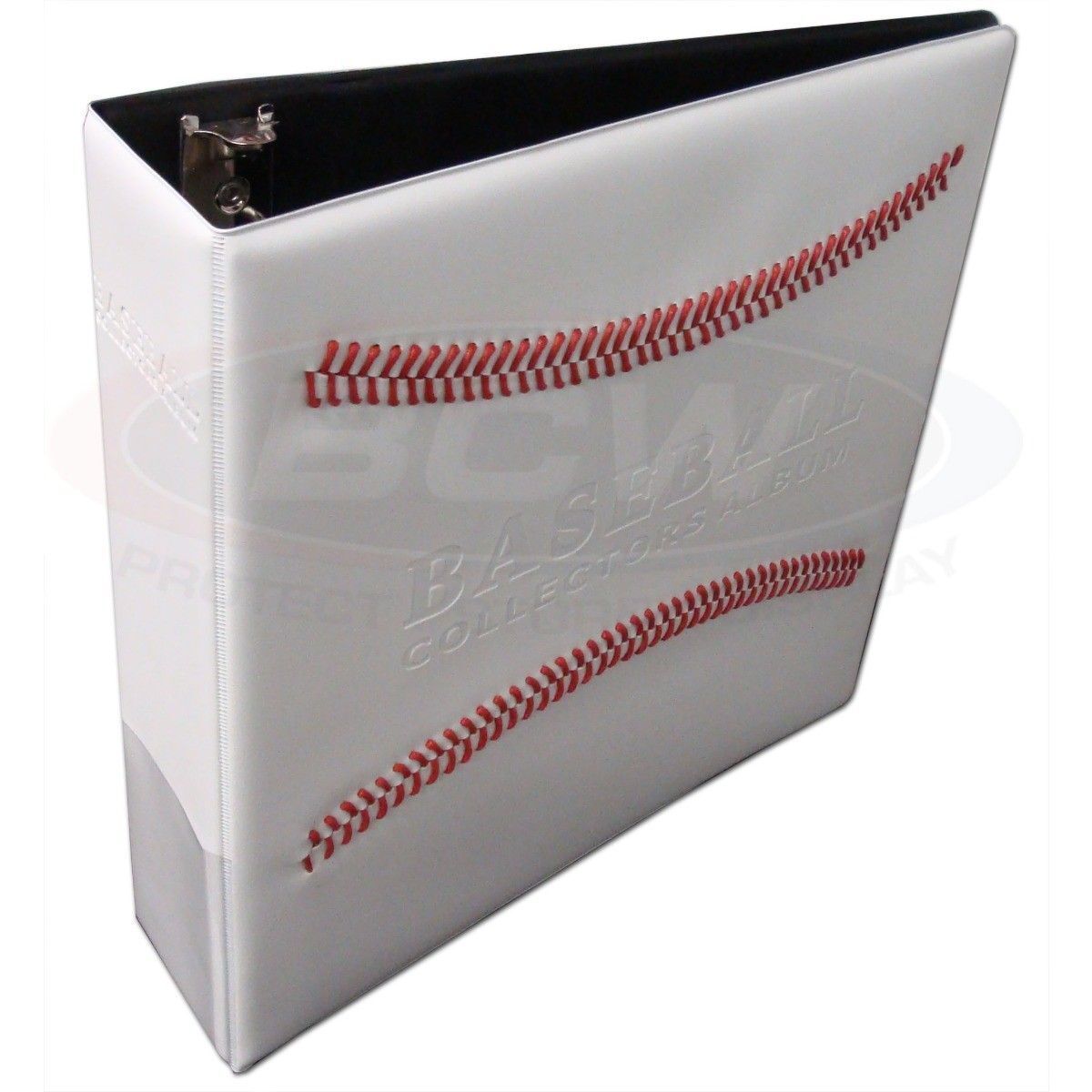 1 BCW 3&quot; Heavy Duty D-ring White Baseball Collectors Binder Album - $21.50