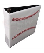 1 BCW 3&quot; Heavy Duty D-ring White Baseball Collectors Binder Album - $29.27 CAD