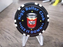 IPPS-A High Roller Club Ice It Down Ceramic Challenge Coin #735R - £7.02 GBP