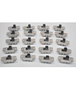 Lot of 20 NOS Switchcraft 46206MRX SLIDE SWITCHES DPDT 3A 125V ON - Mome... - $81.41 CAD