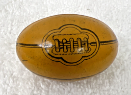 Antique Tin Litho Football Candy Container Made in Japan 2 1/4 inches - $29.21 Antique Tin Litho Football Candy Container Made in Japan 2 1/4 inches - $29.21