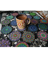 Gift a Mandala - Send a handmade mandala coaster to a loved one - $12.00