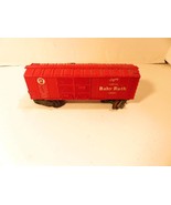 LIONEL TRAIN POST-WAR  6014 RED BABY RUTH BOXCAR- 027- FAIR - S31Y - $8.50