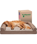 Orthopedic Dog Bed for Large Dogs W/ Removable Bolsters &amp; Washable Cover... - £87.84 GBP