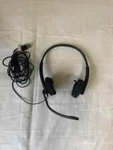 Plantronics C320-M Black Headband Headsets - e608 - $102.09 MXN