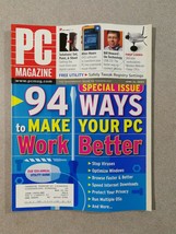 PC Magazine June 11, 2002 - 94 Ways to Make Your PC Work Better - DVD Software - £3.71 GBP