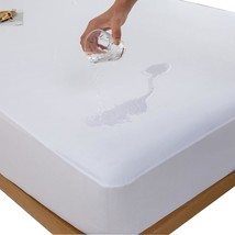 Ultra Soft Bamboo Jersey Noiseless Mattress Cover 72X75 Waterproof Mattress - $44.95