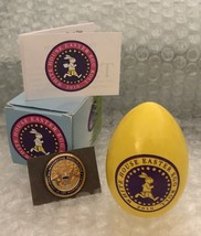 Obama 2009 Pin Inauguration + White House 2010 Easter Yellow Egg Democrat Biden - £21.81 GBP