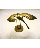 Vintage Brass Crane Stalk Figurine 5-e - €29,54 EUR