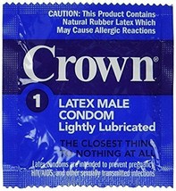 Okamoto Crown Lightly Lubricated Skin Thin Sensitive Bulk Condoms 18 pack - $7.23