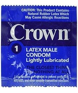 Okamoto Crown Lightly Lubricated Skin Thin Sensitive Bulk Condoms 18 pack - £5.77 GBP