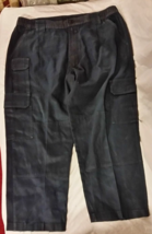TACTICAL DARK BLUE 7 POCKET COMBAT HOT WEATHER MILITARY ISSUE PANTS 40X27 - $437.45 MXN