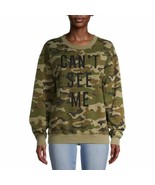 Hybrid Juniors Can&#39;t See Me Camo Graphic Sweatshirt Size L/G 11-13 (LOC ... - €22,20 EUR
