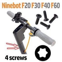4x Torx STEM SCREWS Segway Ninebot F20 F30 F40 F60 Pro Scooter Star Nut ... - $92.54 MXN