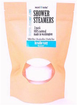 SHOWER STEAMERS Bath Bomb Breathe Easy Aromatherapy Sinus Cold Allergy Relief - £13.18 GBP