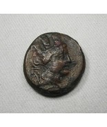Ancient Greek City State Head of City Goddess First 1st Century B.C. Coi... - £42.43 GBP