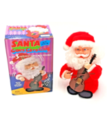 Santa with Violin Goes Caroling Plays 3 Different Tunes - $397.91 MXN