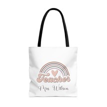 Personalised Tote Bag, Teacher Tote bag, Rainbow, 3 Sizes Available - £22.18 GBP+